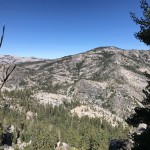 Phipps Peak across the way. Viewed from the ridge between Maggie's North & South. Maggie's Peak Trail Lake Tahoe
